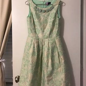 cocktail Dress, Easter tea length dress Size 4 wedding guest dress